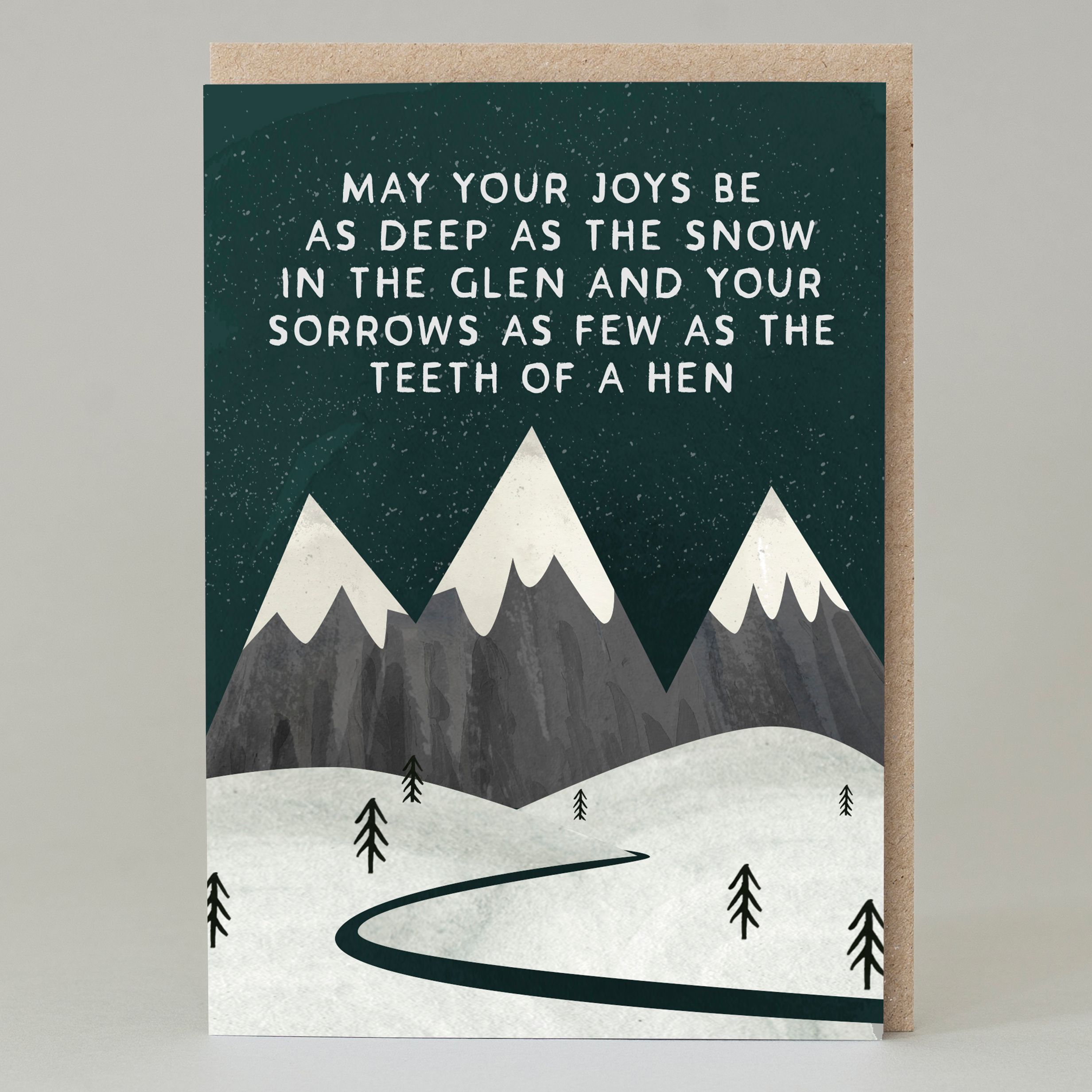 'Whit's fur ye' Range of cards and gifts